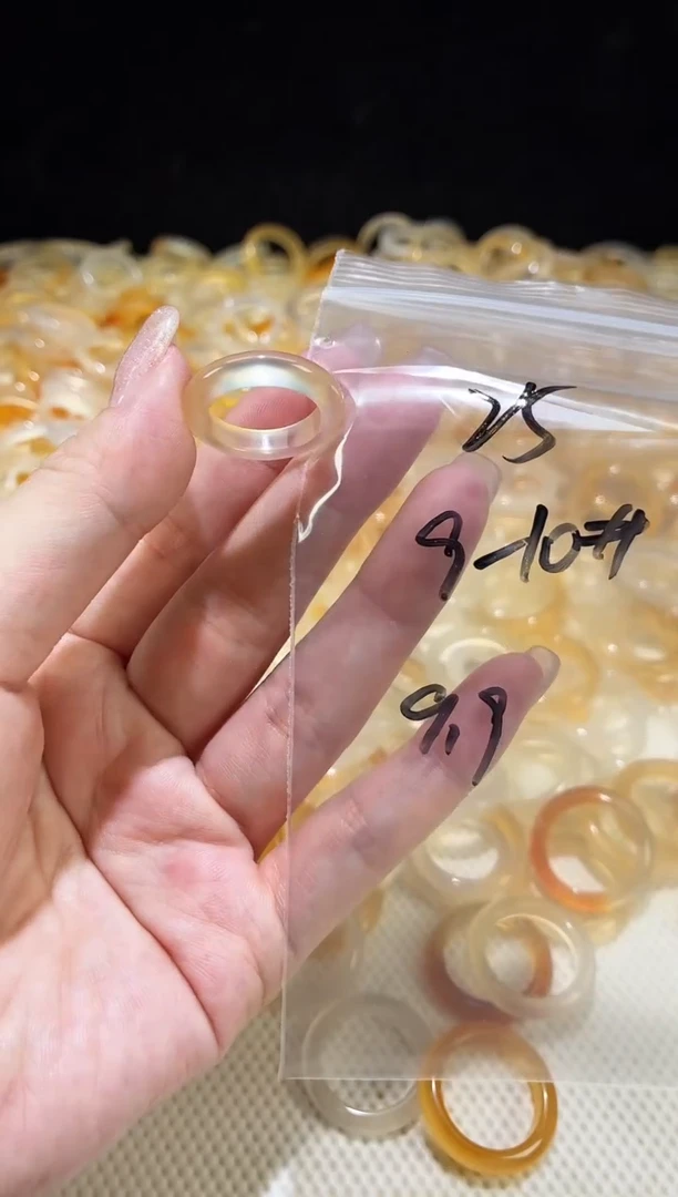 未镶嵌戒指玛瑙/玉髓25