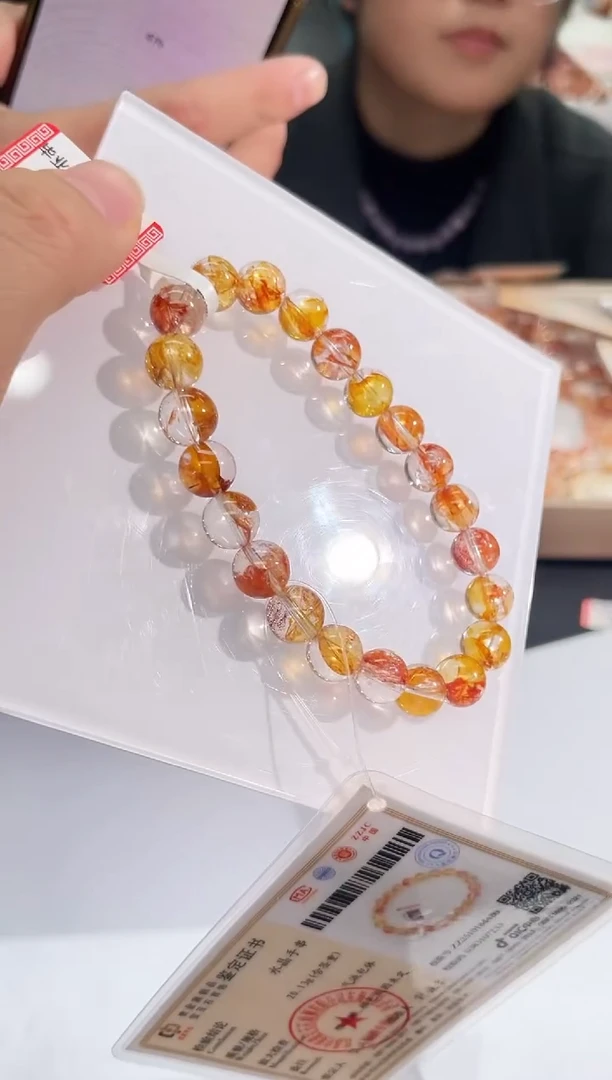 未镶嵌手链水晶小*8/081多样性发一件