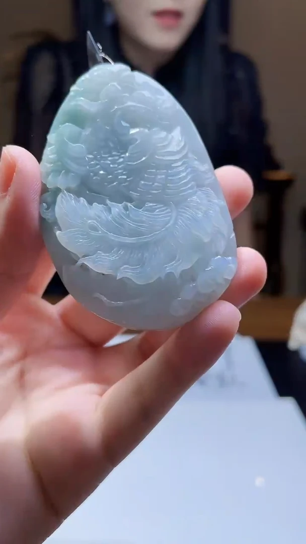 未镶嵌定制翡翠吊坠98