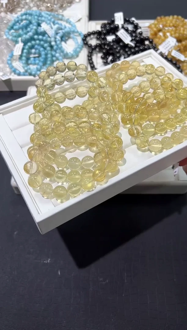 水晶手链未镶嵌13a多样性发其一【1条】默认微瑕12mm