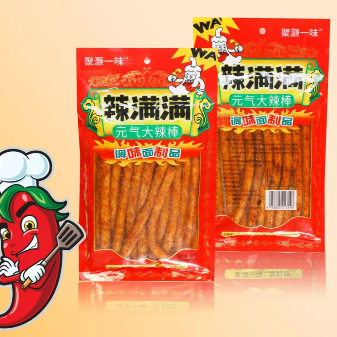 【军仔】辣满满元气大辣棒零食儿时味道