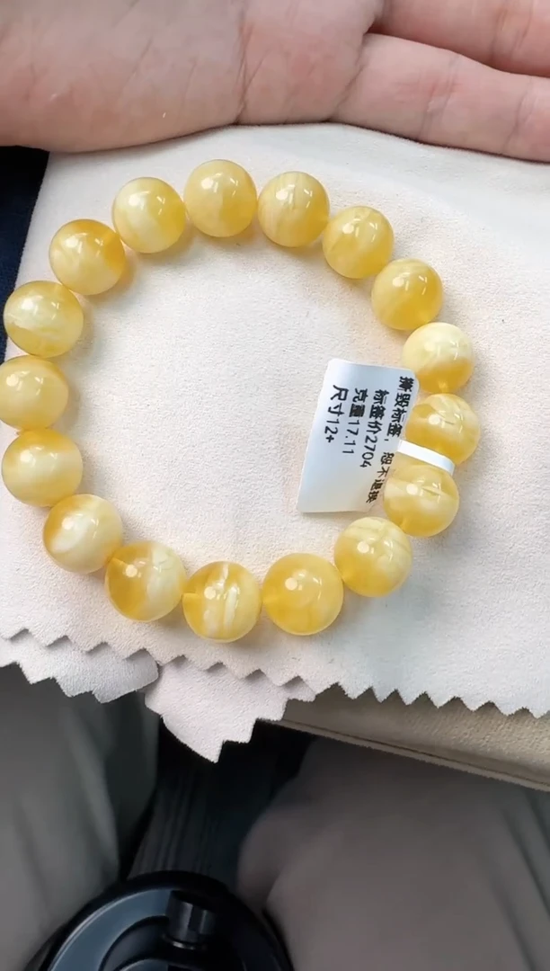 手串蜜蜡未镶嵌蜜蜡手串