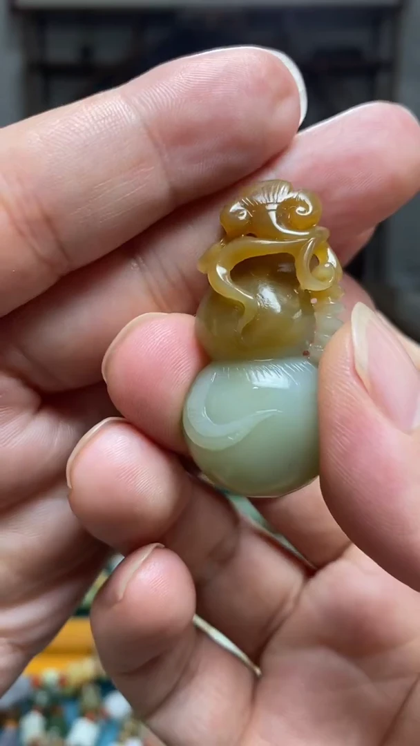 和田玉未镶嵌颈饰87