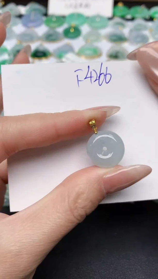 颈饰未镶嵌翡翠天然缅甸A货翡翠百元以上9元证书费自理