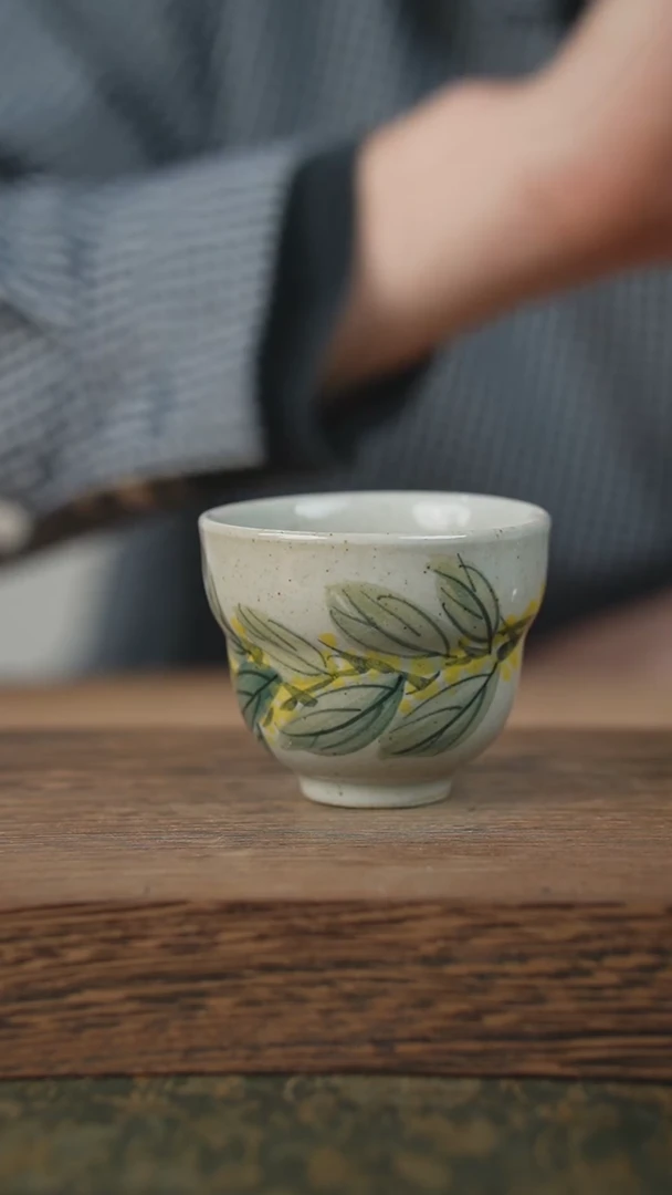 【闪购商品】杯子泥垚手作 景德镇手工手绘器物