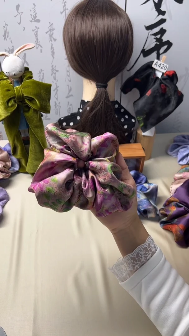 非金属布艺156发圈