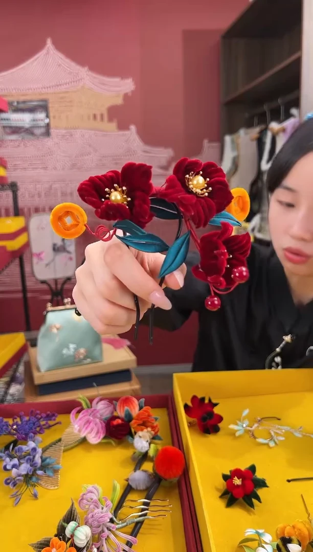 【闪购商品】刺绣苏绣世家非遗手工（耳环）