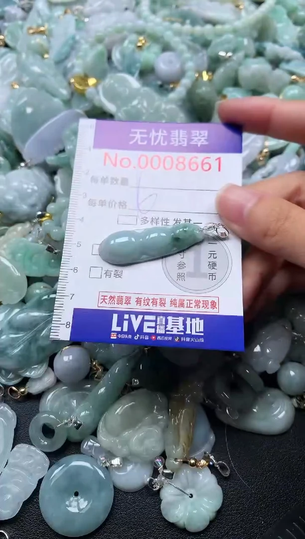 颈饰未镶嵌翡翠8661