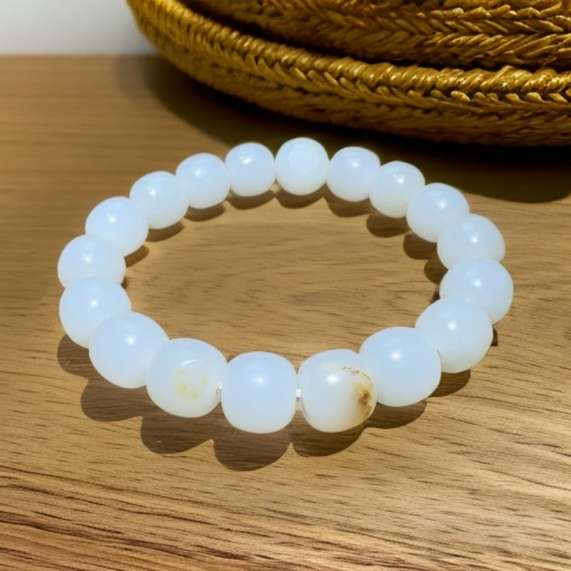 和田玉未镶嵌手串