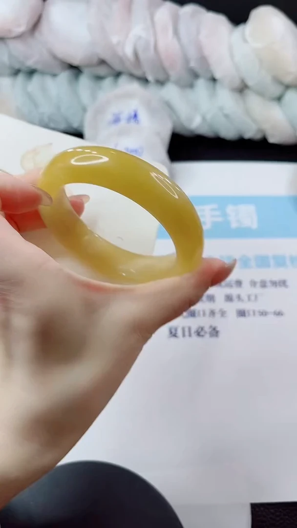 未镶嵌手镯石英质玉多样性发货L169