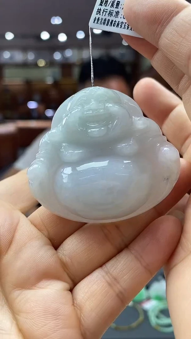 颈饰未镶嵌翡翠佛公