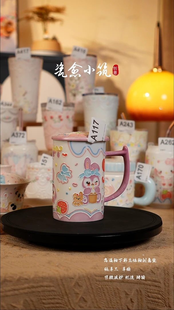 景德镇高温釉下彩创意瓷