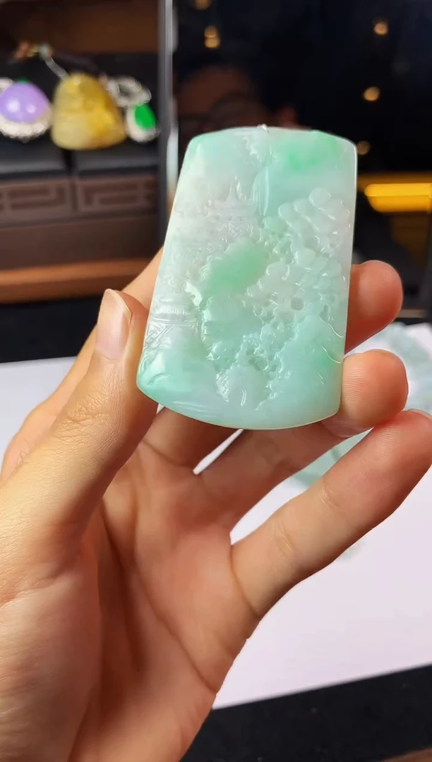 未镶嵌定制翡翠S毛货不退不换