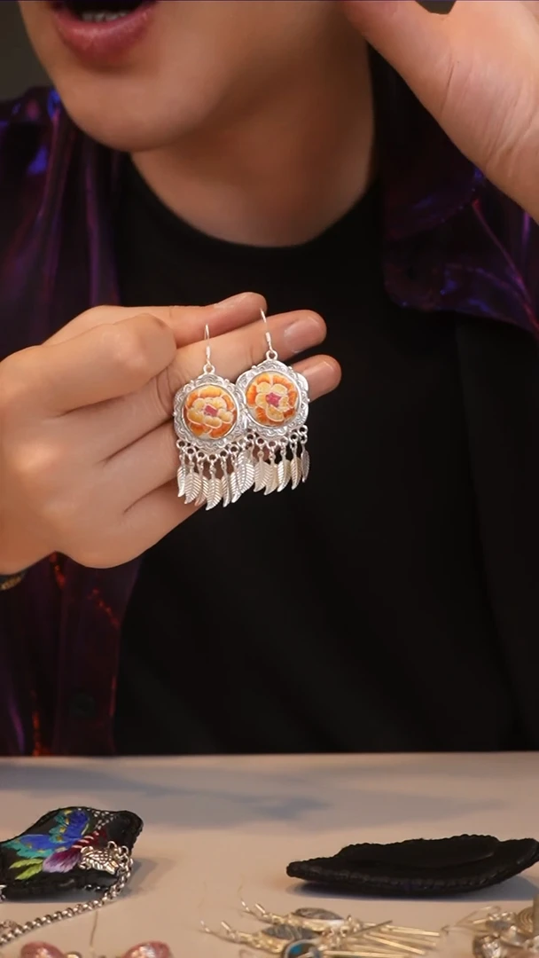 刺绣091  高吉文创 直播老绣