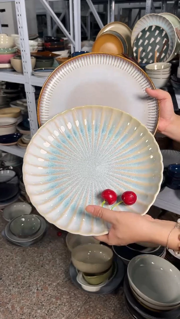 陶瓷外贸尾货瑕疵满20包邮X2 大盘组合G3D/D3B