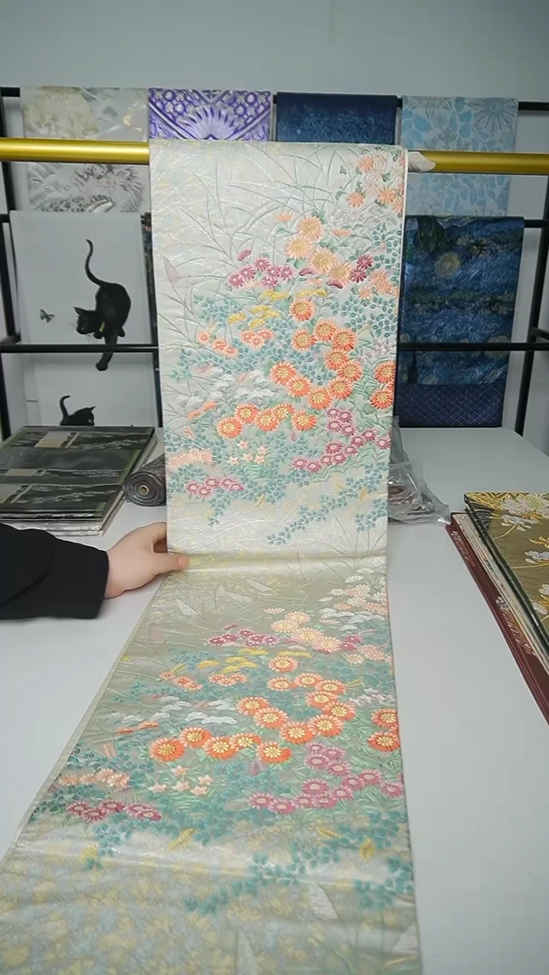 织绣织锦65花卉。