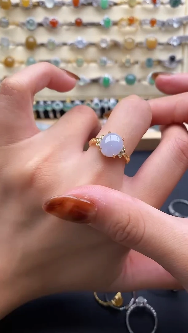 银S925镶嵌戒指翡翠111111111+2