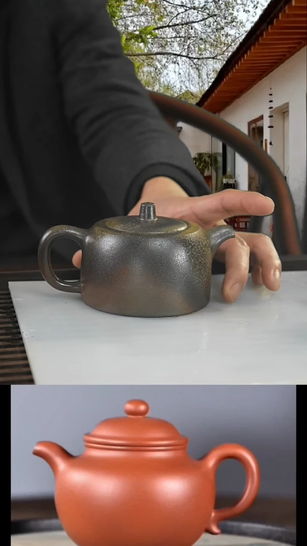 【闪购商品】紫砂茶壶底槽清井栏260cc