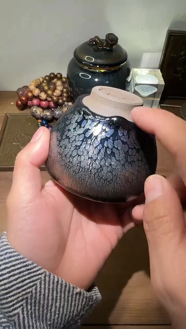 茶盏建阳建盏茶杯一只