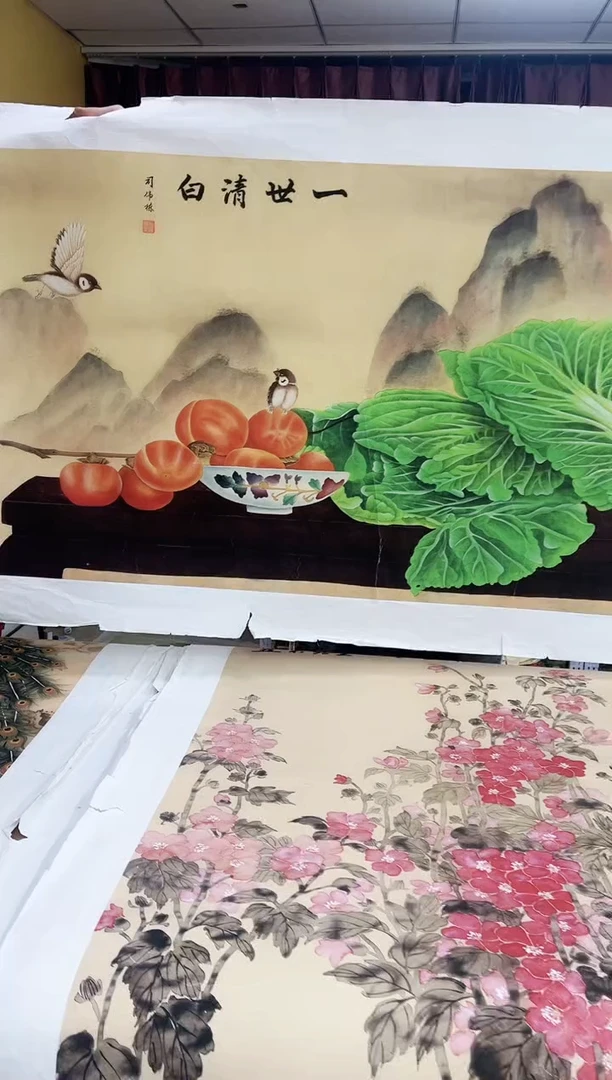 国画九霄甄选国画作品zhb020