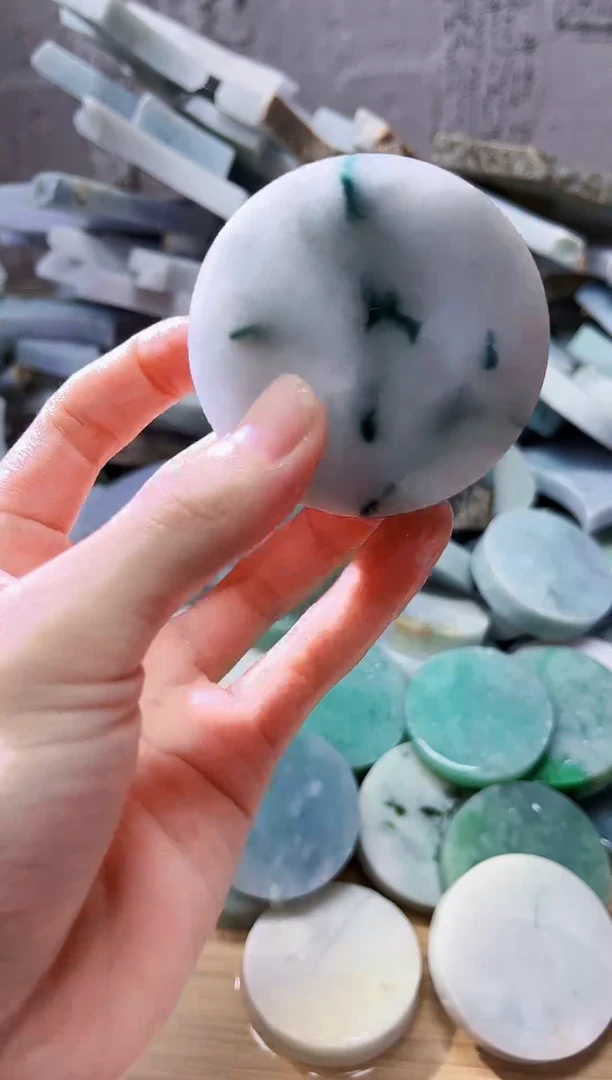 裸石翡翠翡翠a货正品玉石南陈645