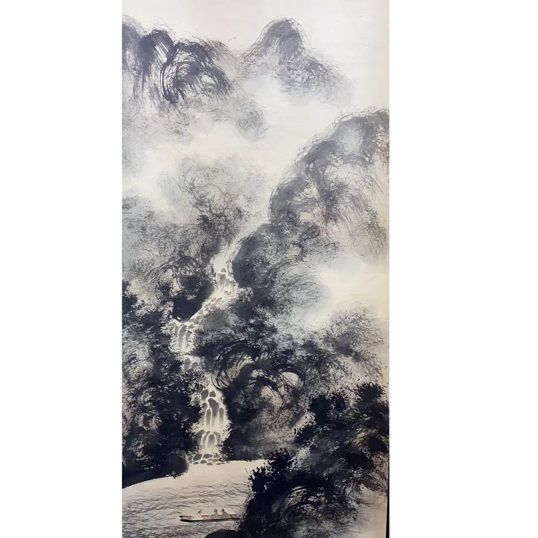 盛世佳作山水立轴135.65 7.8平尺