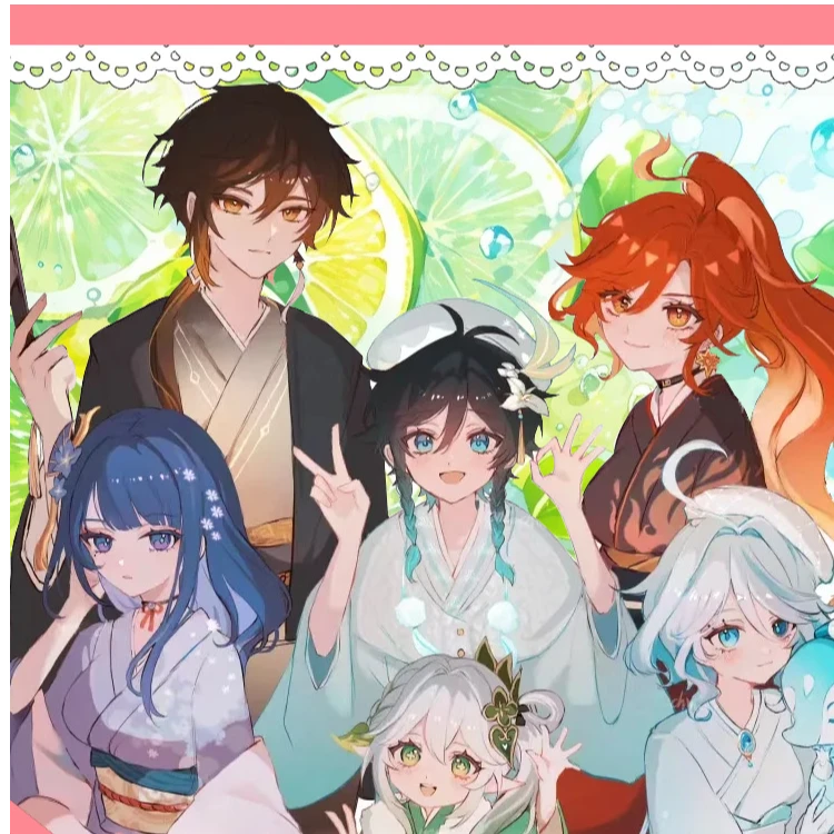 原神亚克力镭射票根