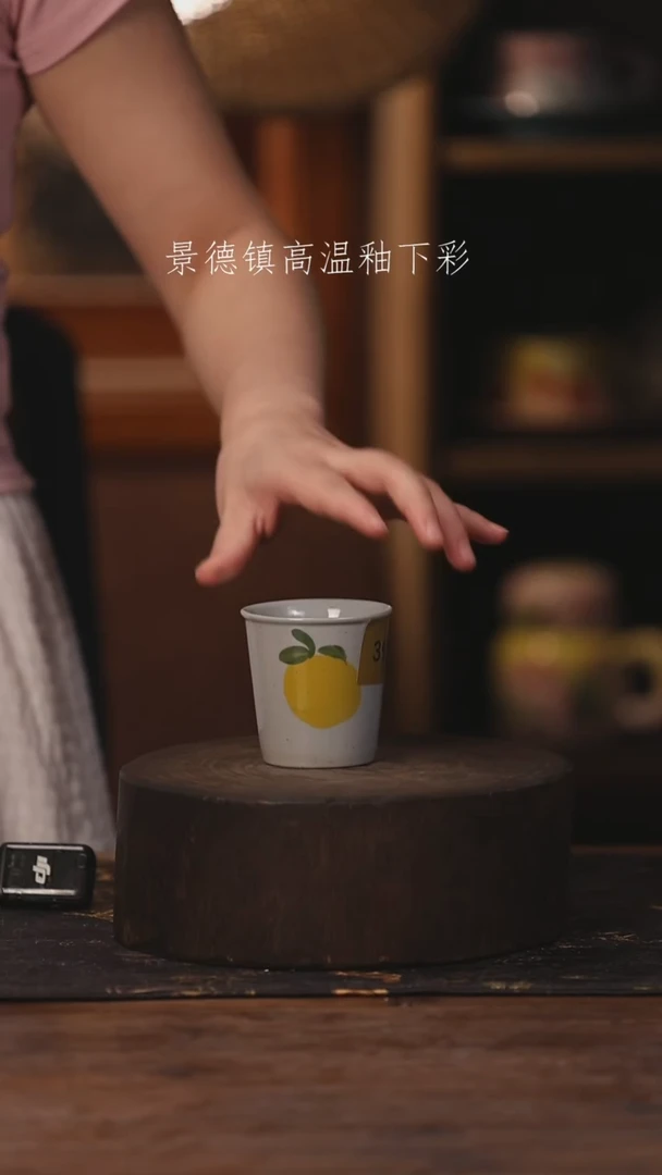 陶瓷景德镇高温釉下手绘陶瓷386