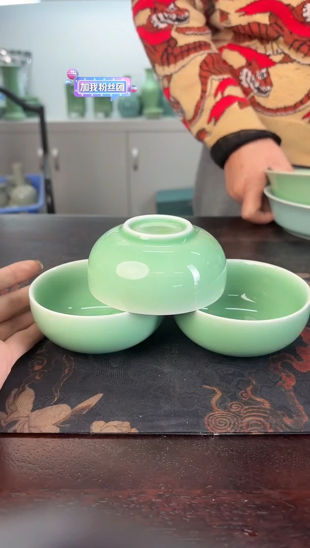 云间青瓷 小米茶器