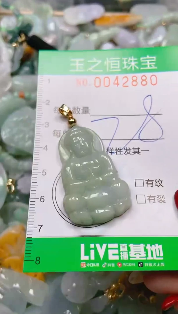 【闪购商品】翡翠颈饰未镶嵌闪购0042880