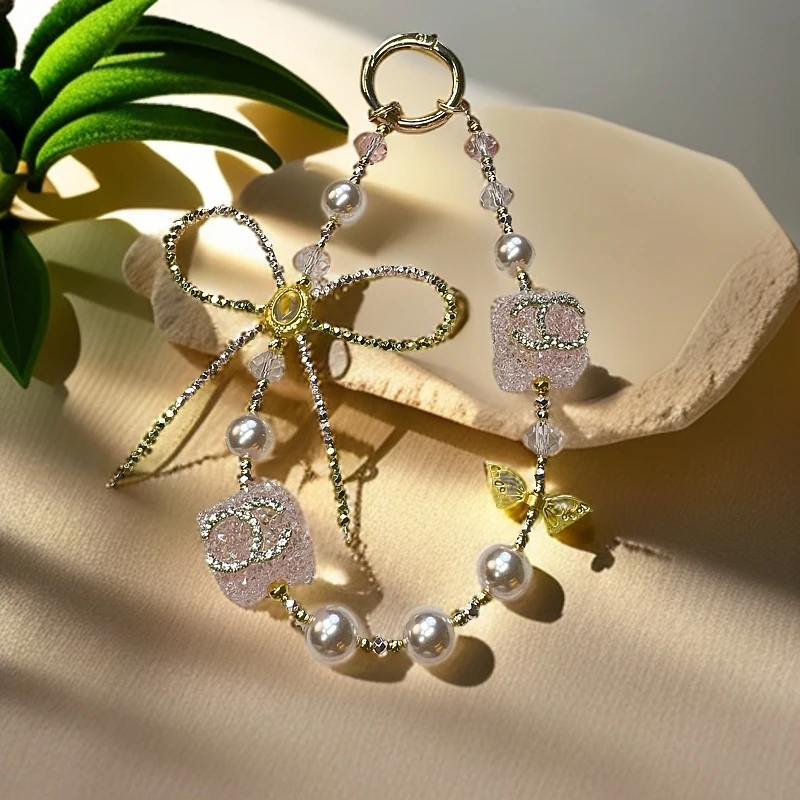 【高定软糖水晶短链】（定制款不退换）通用手机挂件创意挂饰女款潮流