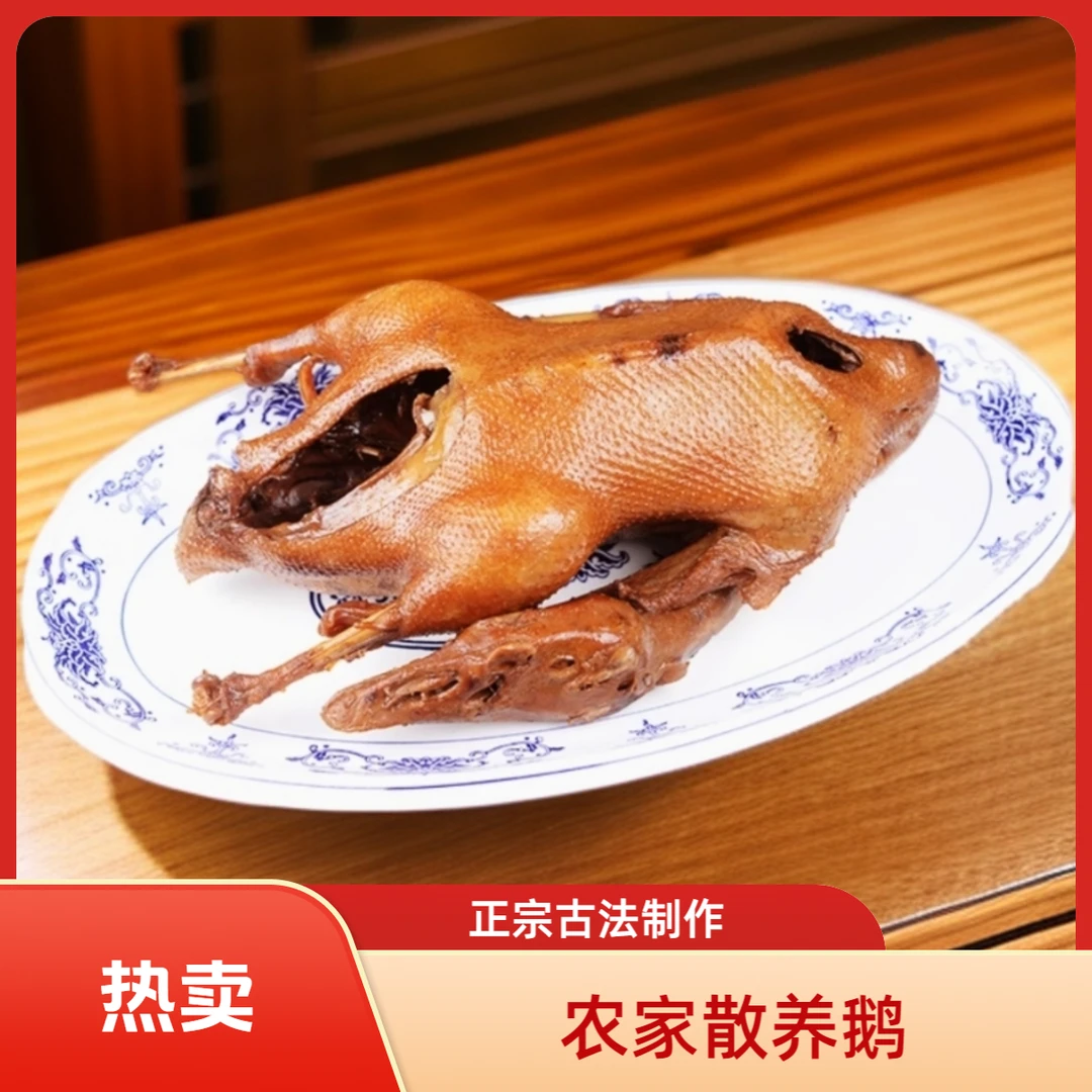 溆浦特产溆浦卤鹅300g即食卤制品体壮肉嫩