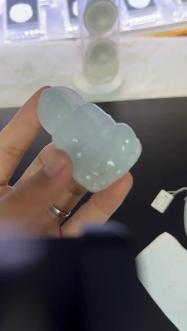 【闪购商品】翡翠颈饰未镶嵌天然翡翠A货孤品一件