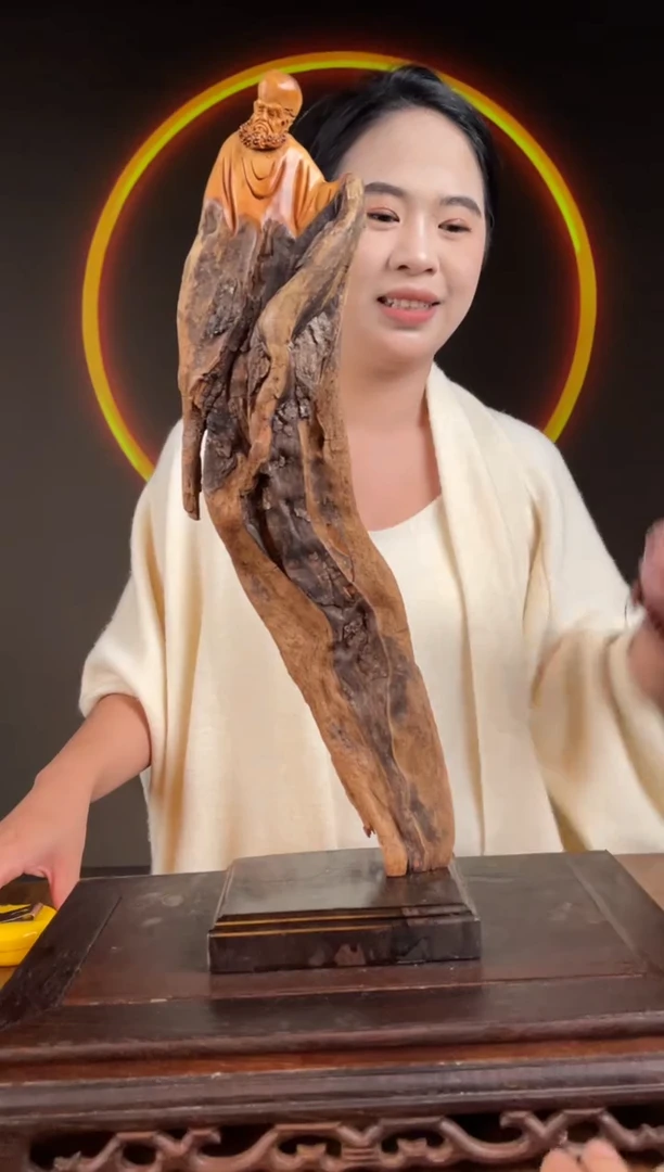 柏木（崖柏）手工摆件,先抢先得! 编号:61