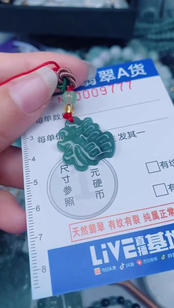 颈饰未镶嵌翡翠00009777