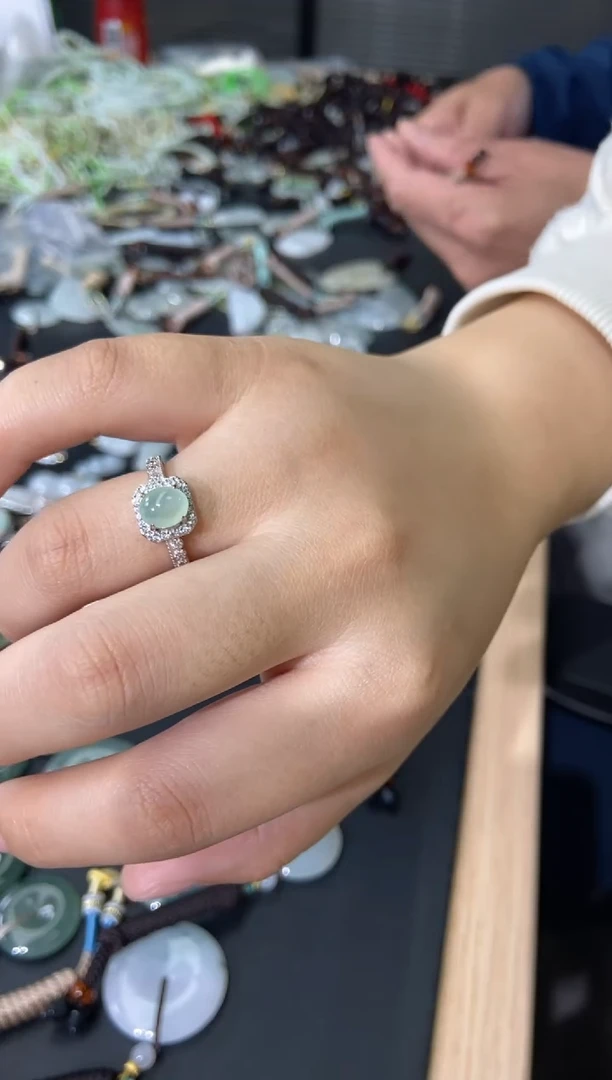 未镶嵌戒指翡翠天然翡翠A货125