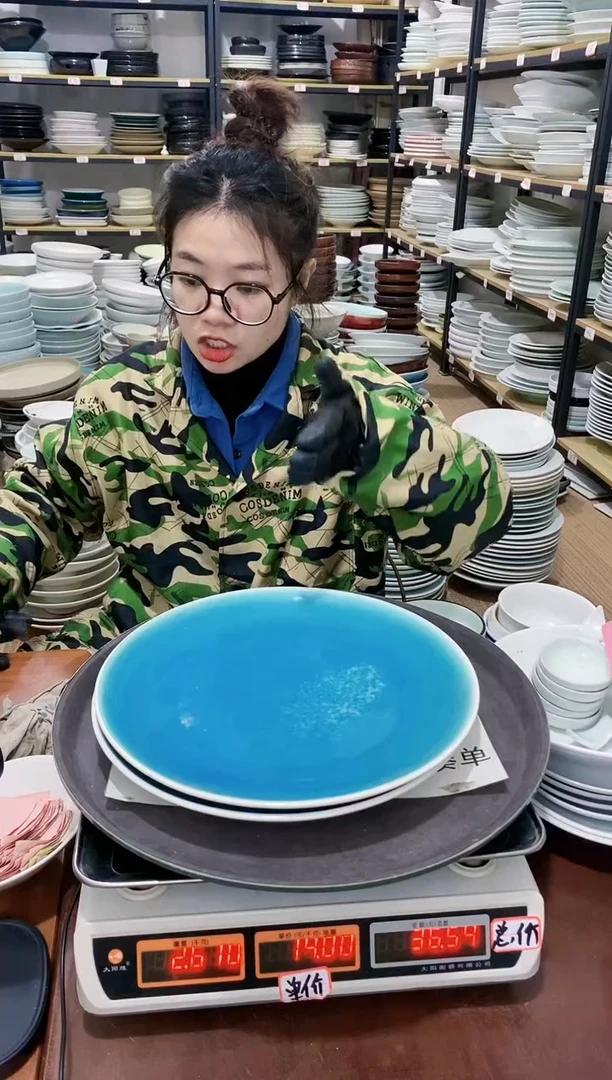 【闪购商品】盘41号链接景德镇酒店陶瓷瑕疵处理