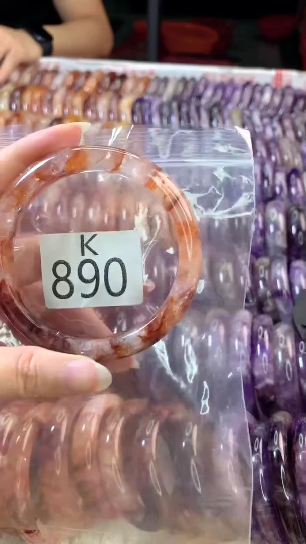 水晶手镯K未镶嵌水晶890-64