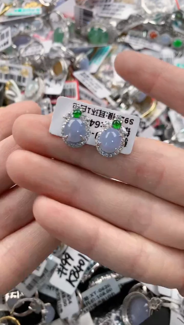 银S925镶嵌戒指翡翠333    4