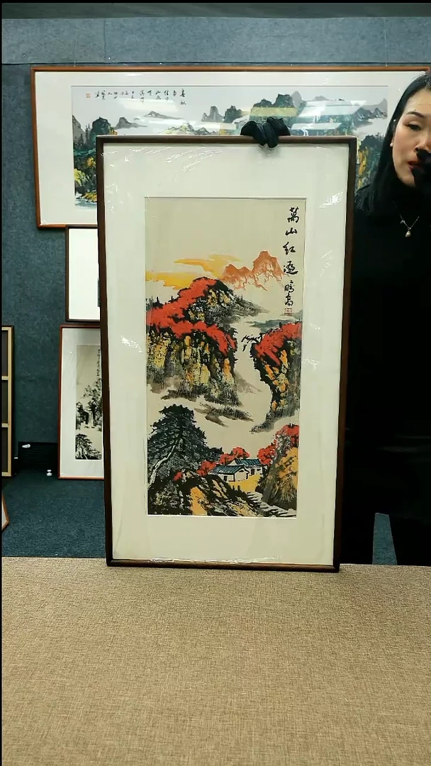【闪购商品】国画52*92唐鹏高老师山水