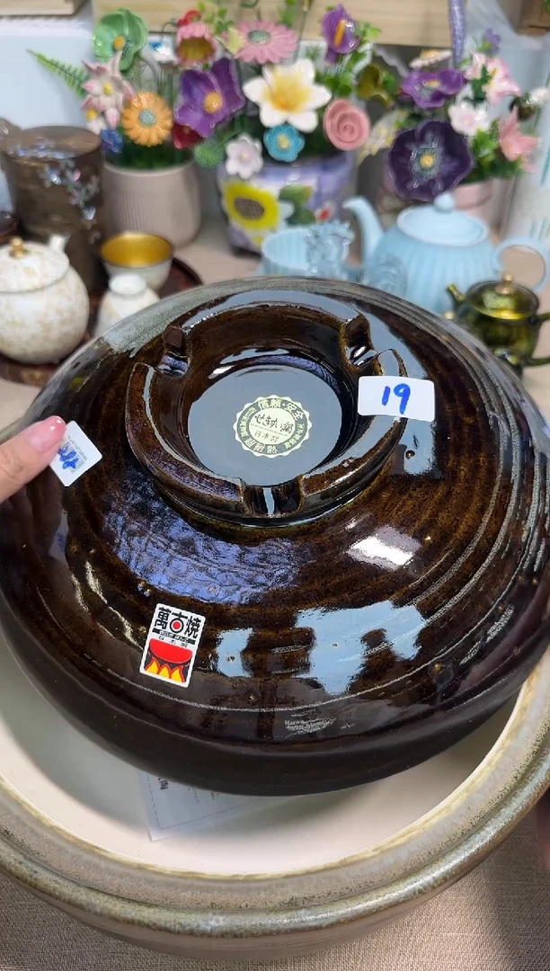 瓷片10号锅特价 辰辰的瓷器好看到爆