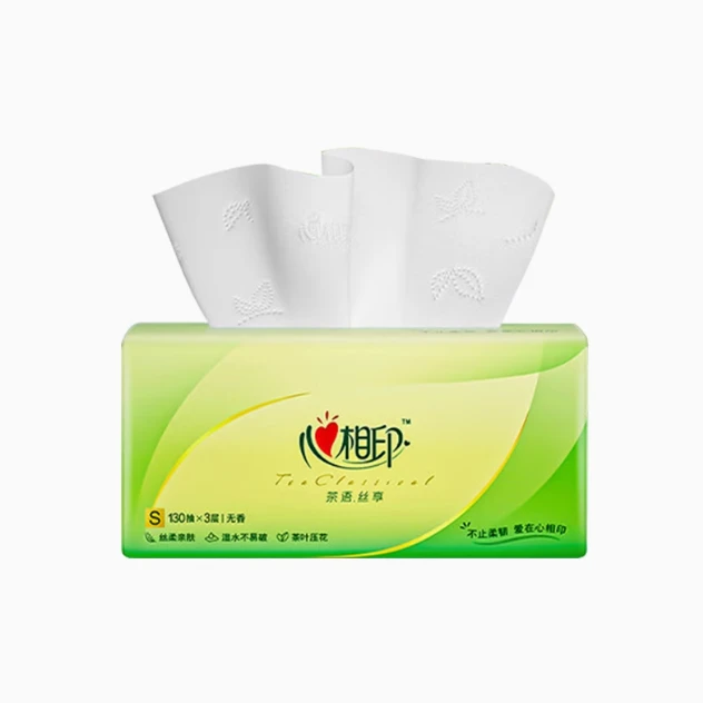 【开播福利】茶语抽纸130抽 3包
