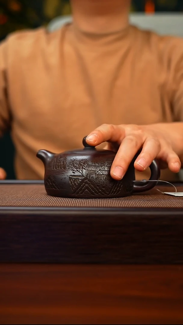茶壶紫砂原矿紫砂手工茶壶