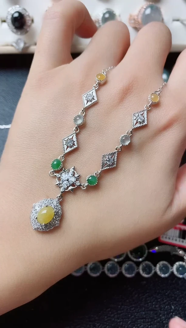 【闪购商品】翡翠戒指银S925镶嵌11111