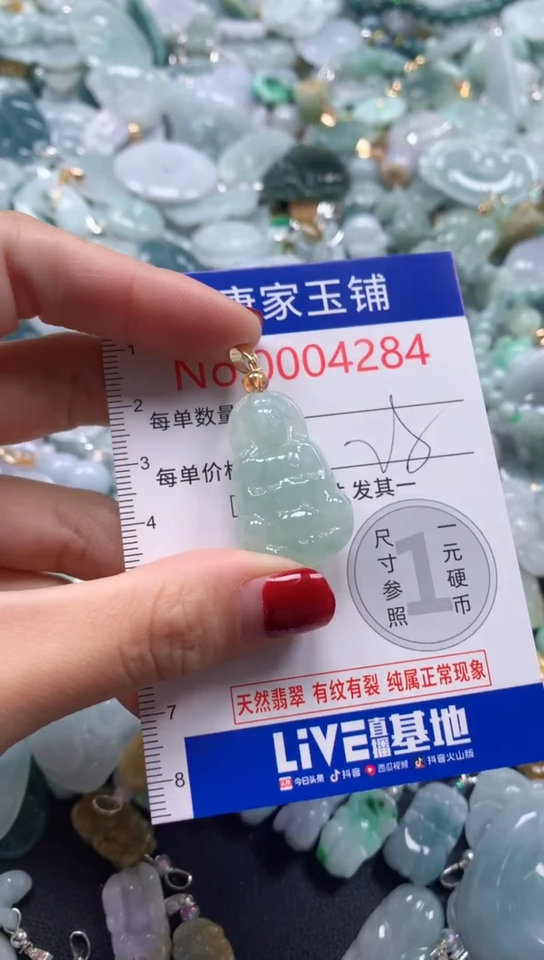 颈饰未镶嵌翡翠4284