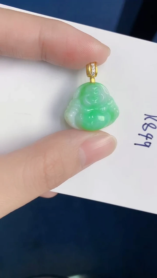 颈饰未镶嵌翡翠天然翡翠缅甸A货