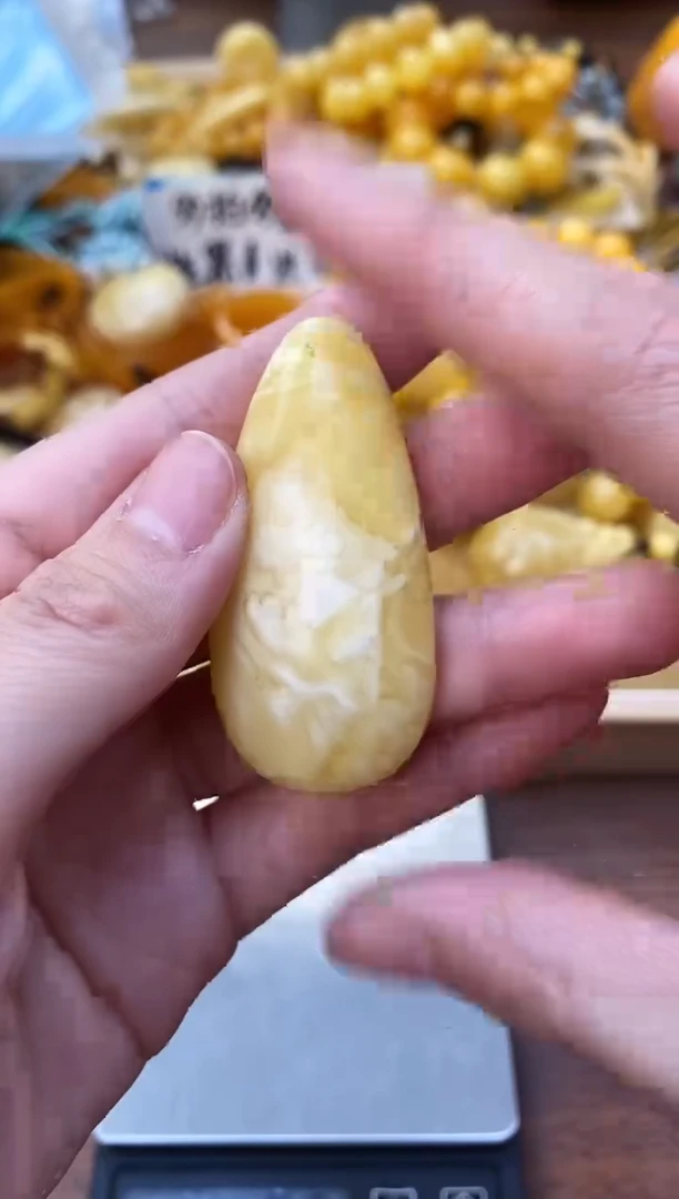 裸石琥珀未镶嵌天然琥珀蜜蜡