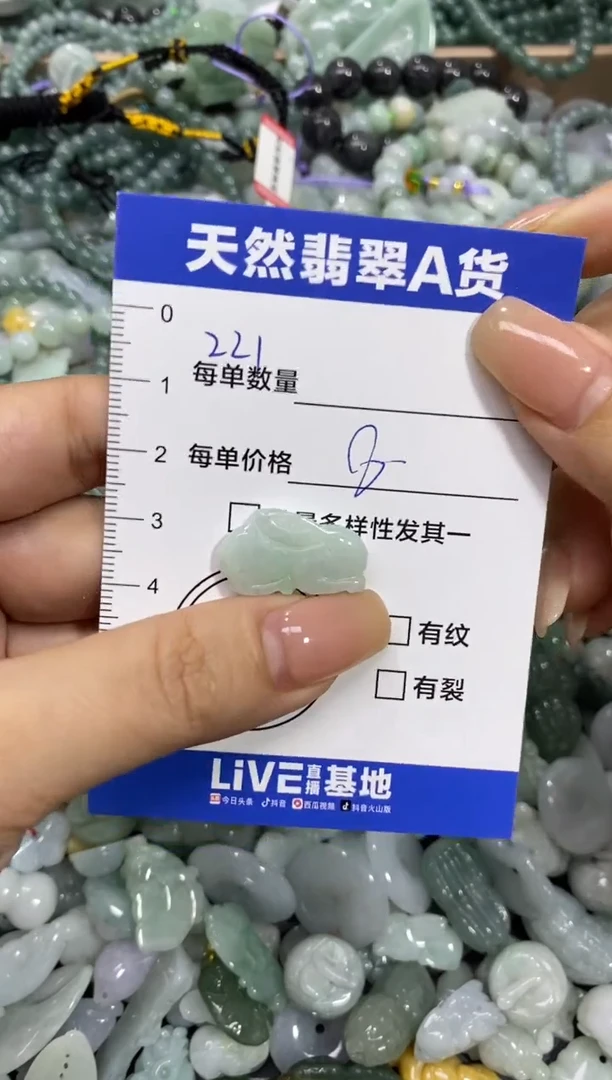 颈饰未镶嵌翡翠天然翡翠A货批量多样性发一件