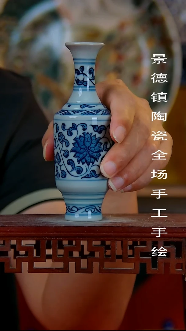 摆件景德镇陶瓷 全场手工手绘