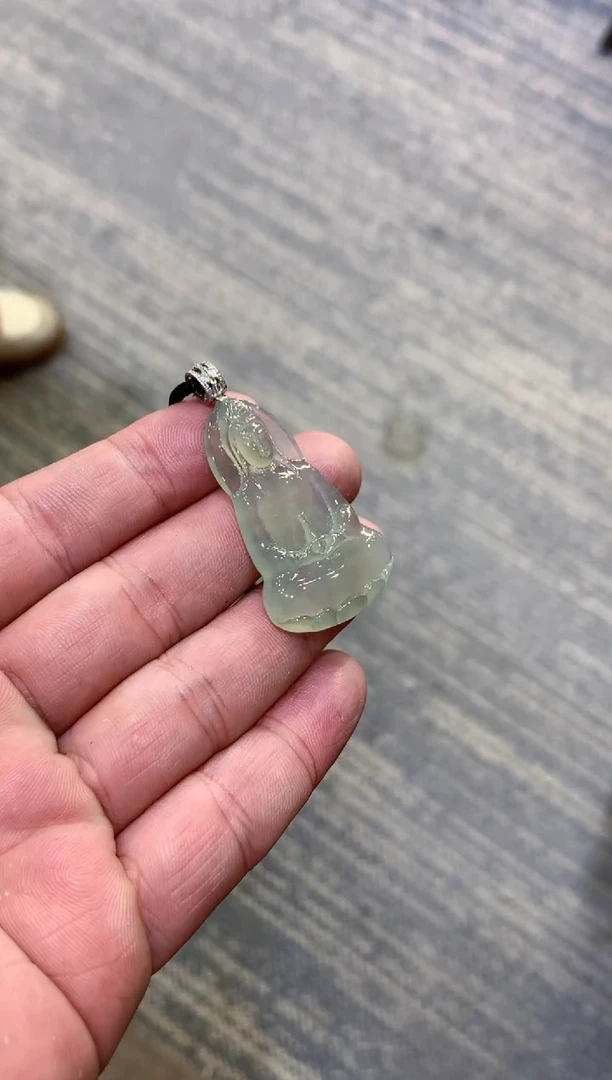 颈饰未镶嵌翡翠天然A货翡翠